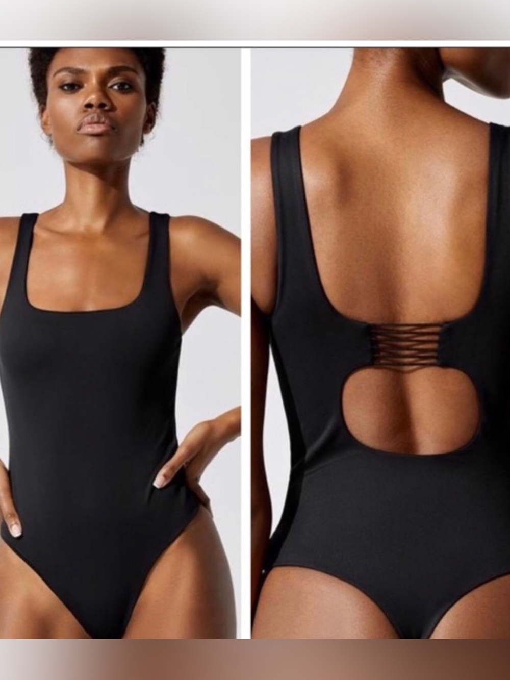 Carbon38 Bungee Bodysuit Black – Size Small